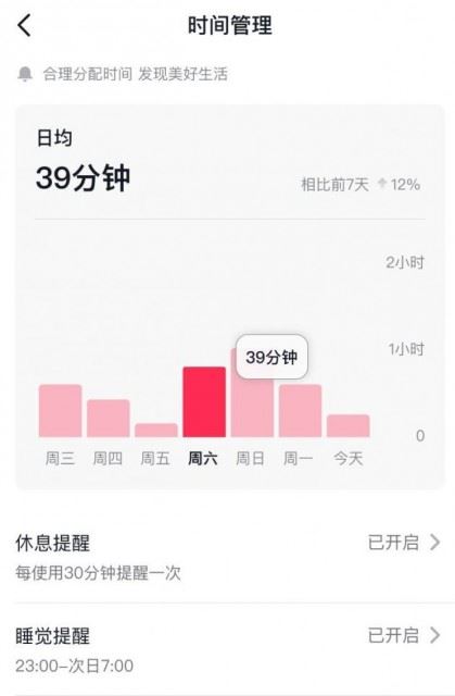 抖音上线全新防沉迷提示视频